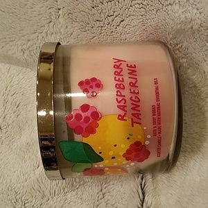 Raspberry Tangerine 3 wick candle